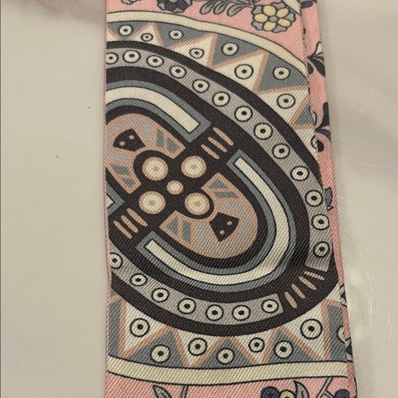 Hermes 'L'Arbre De Vie' Twilly Scarf - Picture 7 of 14